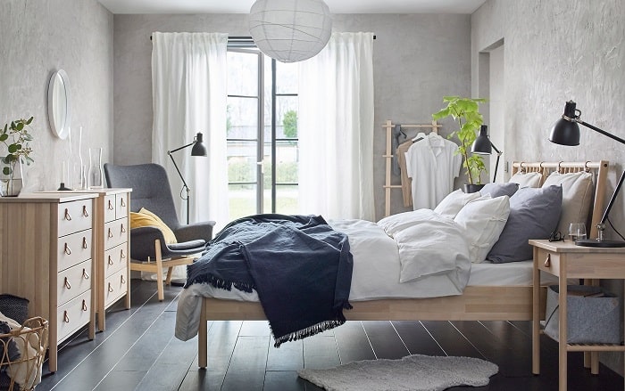phòng ngủ phong cách scandinavian 9