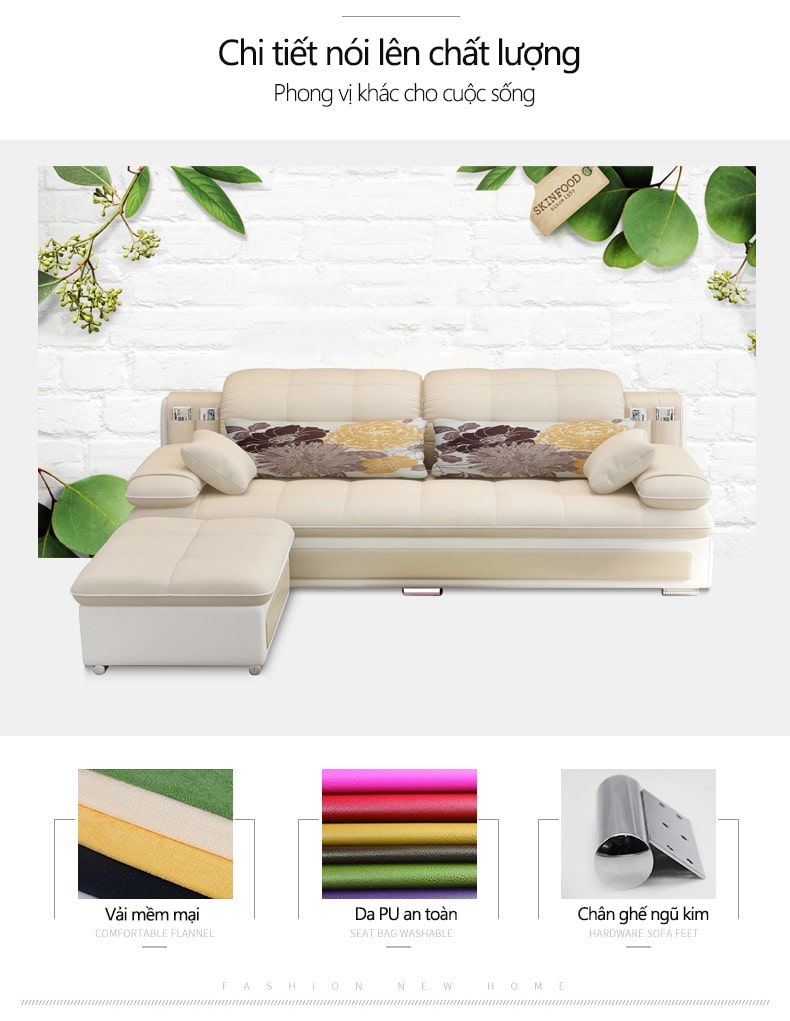 Ghế sofa phong cách Bắc Âu 
